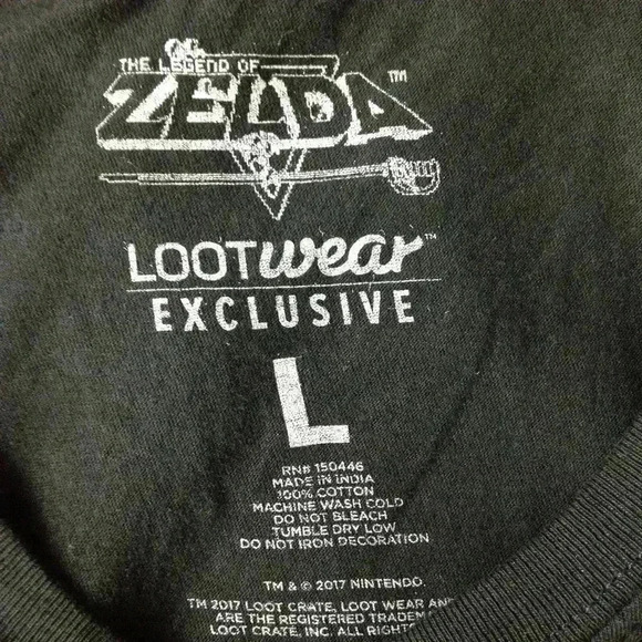 Nintendo Original Zelda Exclusive Women L T-Shirt - Picture 5 of 5
